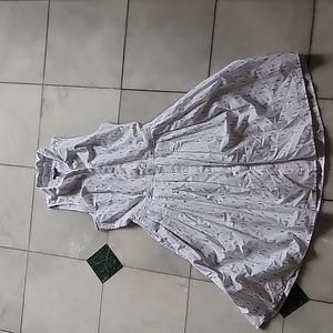 Ann Taylor NWT Size 2 Embroidered Shirtdress with Lining